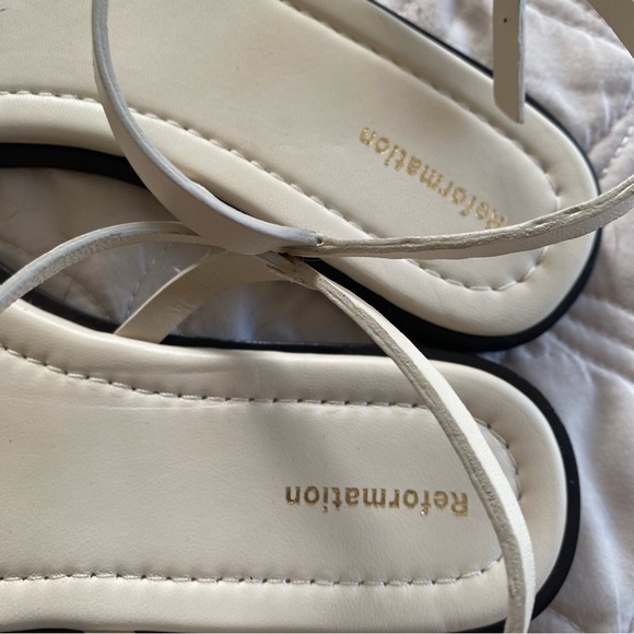NWOT reformation lake flat sandal - Picture 8 of 12